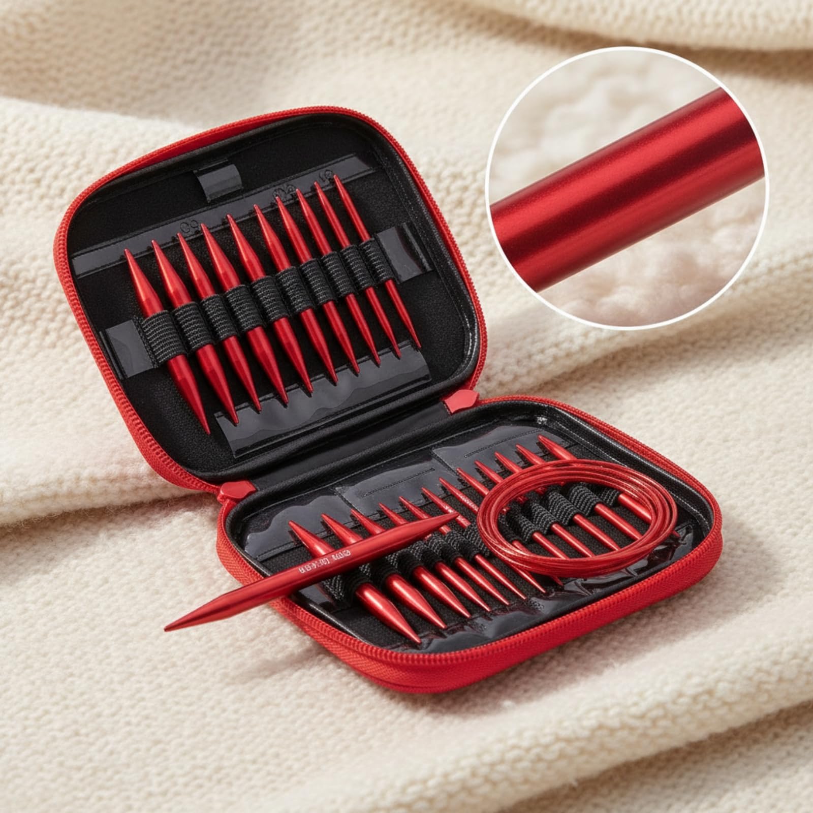 Set di Aghi Circolari Intercambiabili