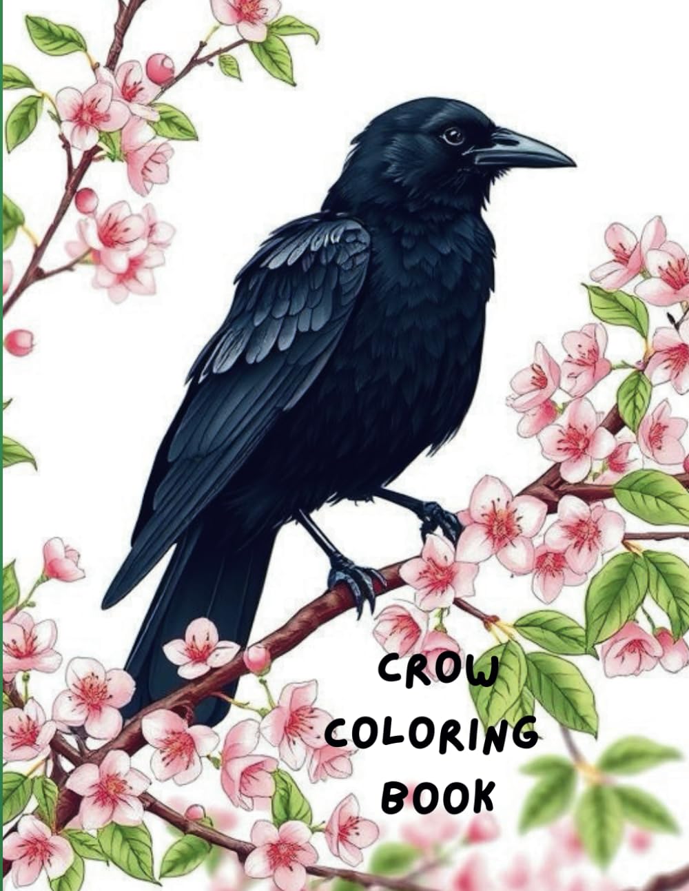 Crow Coloring Book: For Adults