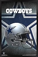 Vista 7 de Trends International NFL Dallas Cowboys - Póster de pared de casco 16, 22.375" x 34", paquete de póster y soporte