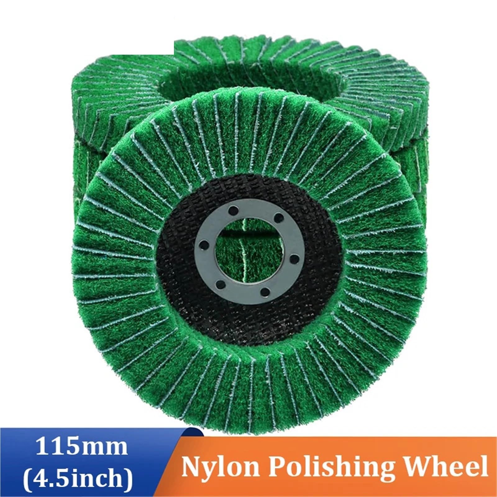 Fächerschleifer 3–10 Stück 4,5 Zoll 115 mm Lamellenpolierscheibe | Polierscheibe mit 120er Körnung for Winkelschleifer for Polieren von Metall(10 pieces)