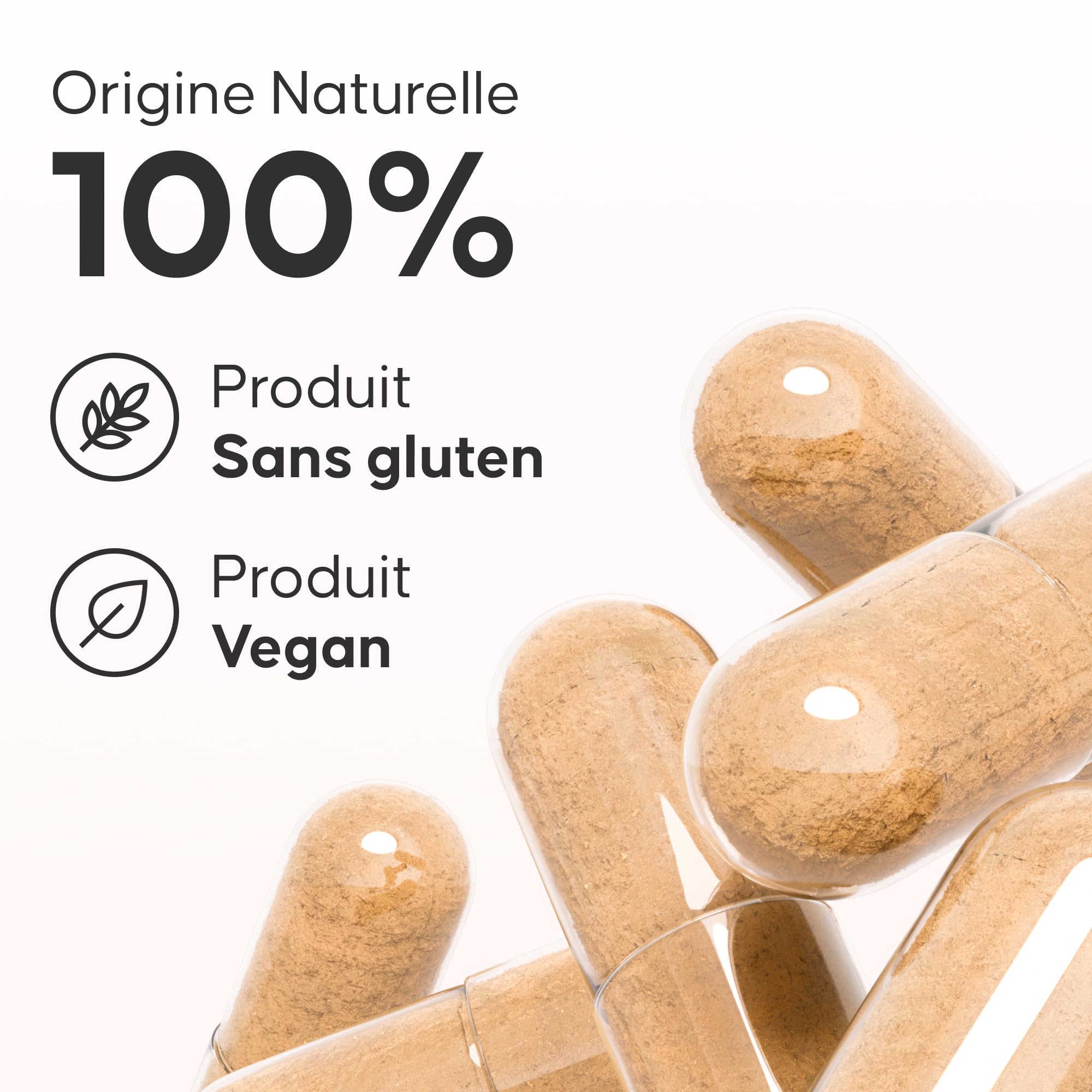 Gélules Coupe-Faim Naturelles Cellublue - Prolonge la sensation de satiété - Réduit l’Appétit & les Fringales - Caroube & Fucus - Vegan, Sans Gluten & Lactose - Complément Alimentaire Perte de Poids