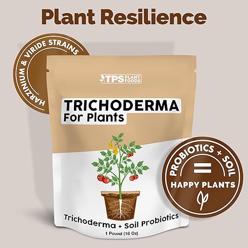 Miniatura 2 de TPS NUTRIENTS Trichoderma para plantas, ideal para trasplantes y plantas establecidas, también incluye probióticos del suelo, micorrizas y bacterias
