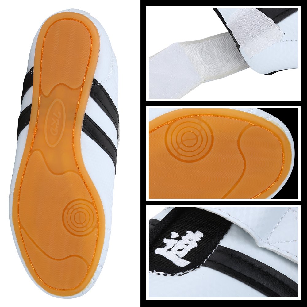 Zapatos de Boxeo, Taekwondo Boxeo Kung Fu Tai Chi Ropa de ventilación Zapatos de Entrenamiento para Principiantes Adultos niños Hombres Mujeres(39) Equipo Deportivo Artes Marciales