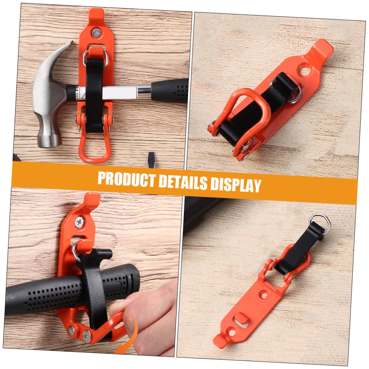 Gatuida Folding Hinge Mount for Roof Rack Accessories Durable Space Saving Gear Holder for Truck and Car Equipment Storage