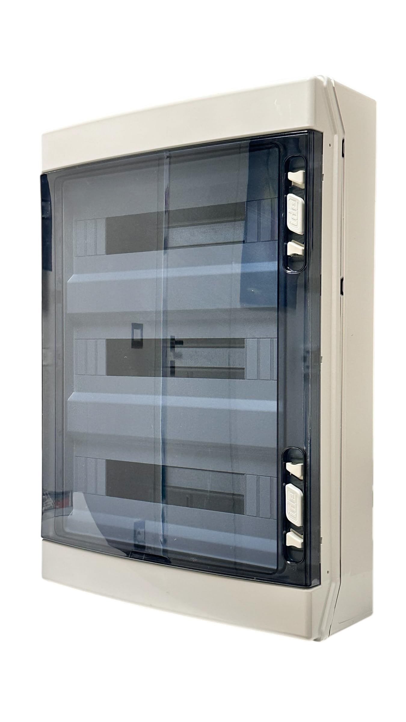 CENTRALINO A PARETE 54 MODULI TENUTA STAGNA IP65 COLORE GRIGIO CON SPORTELLO