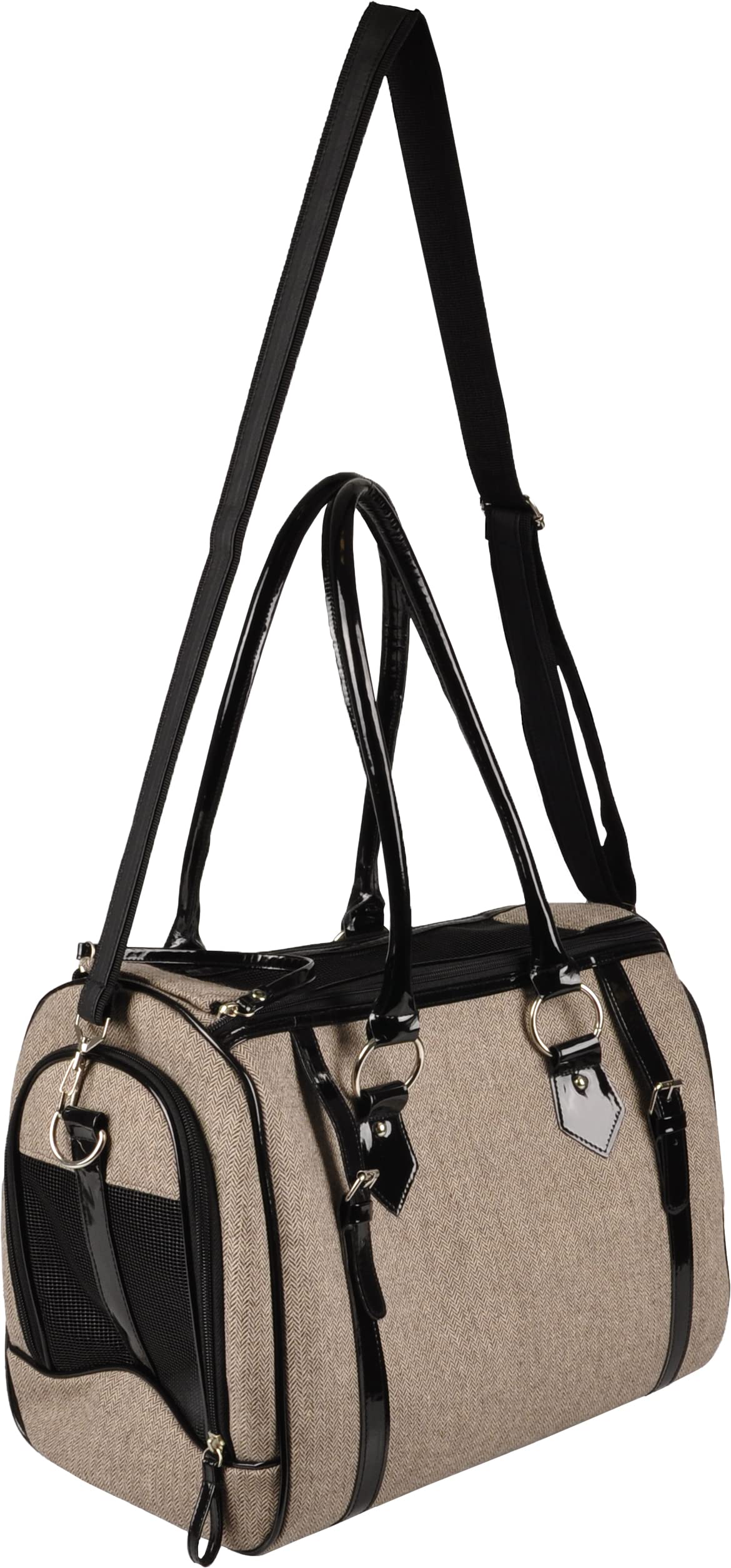 Flamingo F Torba transportowa CILOU 1 Brązowy 37X24X31CM
