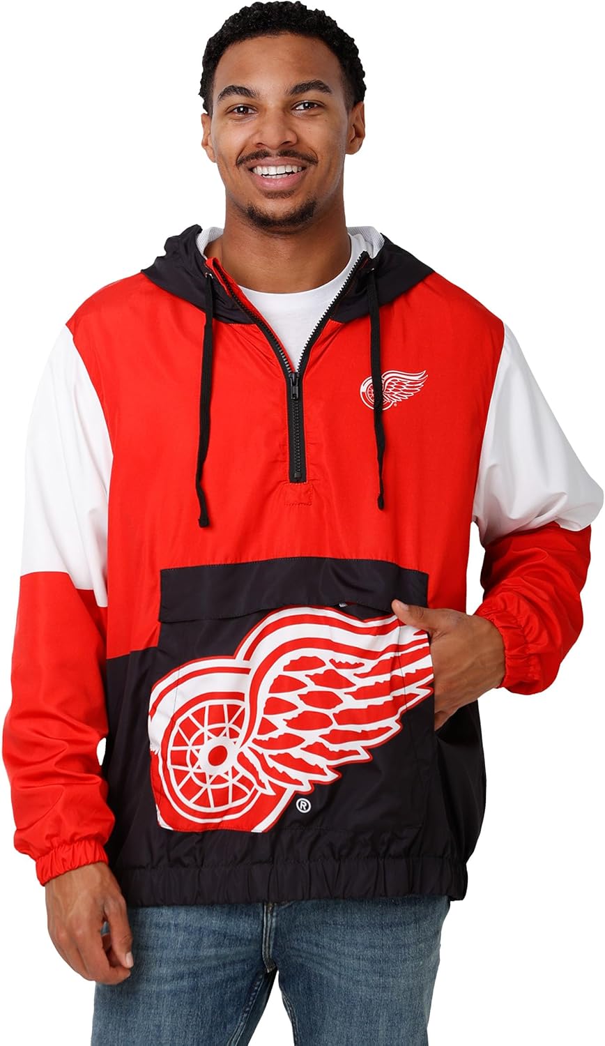 FOCO NHL mens Nhl Team Logo Warm-up Windbreaker Jacket