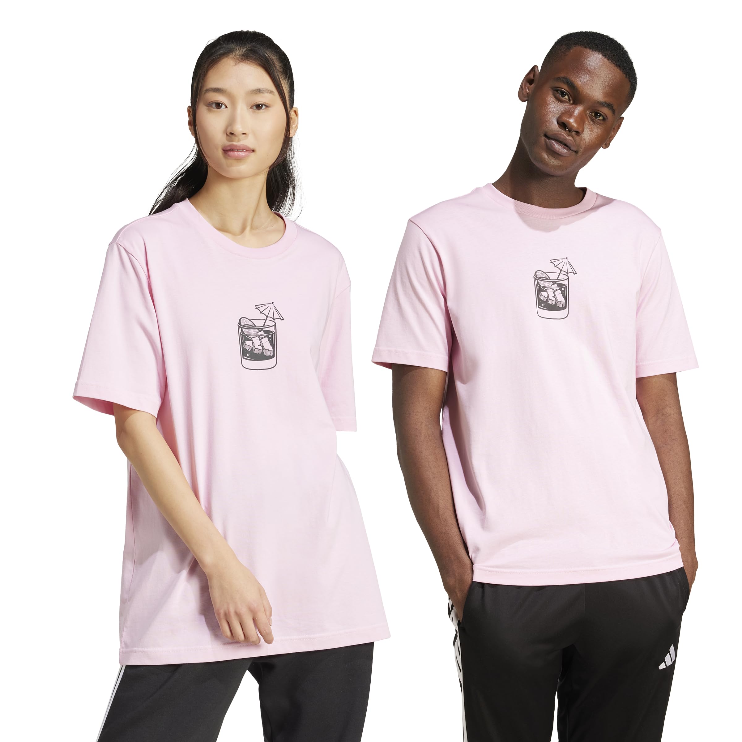 adidas Koszulka Mężczyźni Lounge Drink Graphic T-shirt
