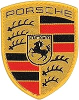 Vista 1 de Porsche Insignia de costura de cresta