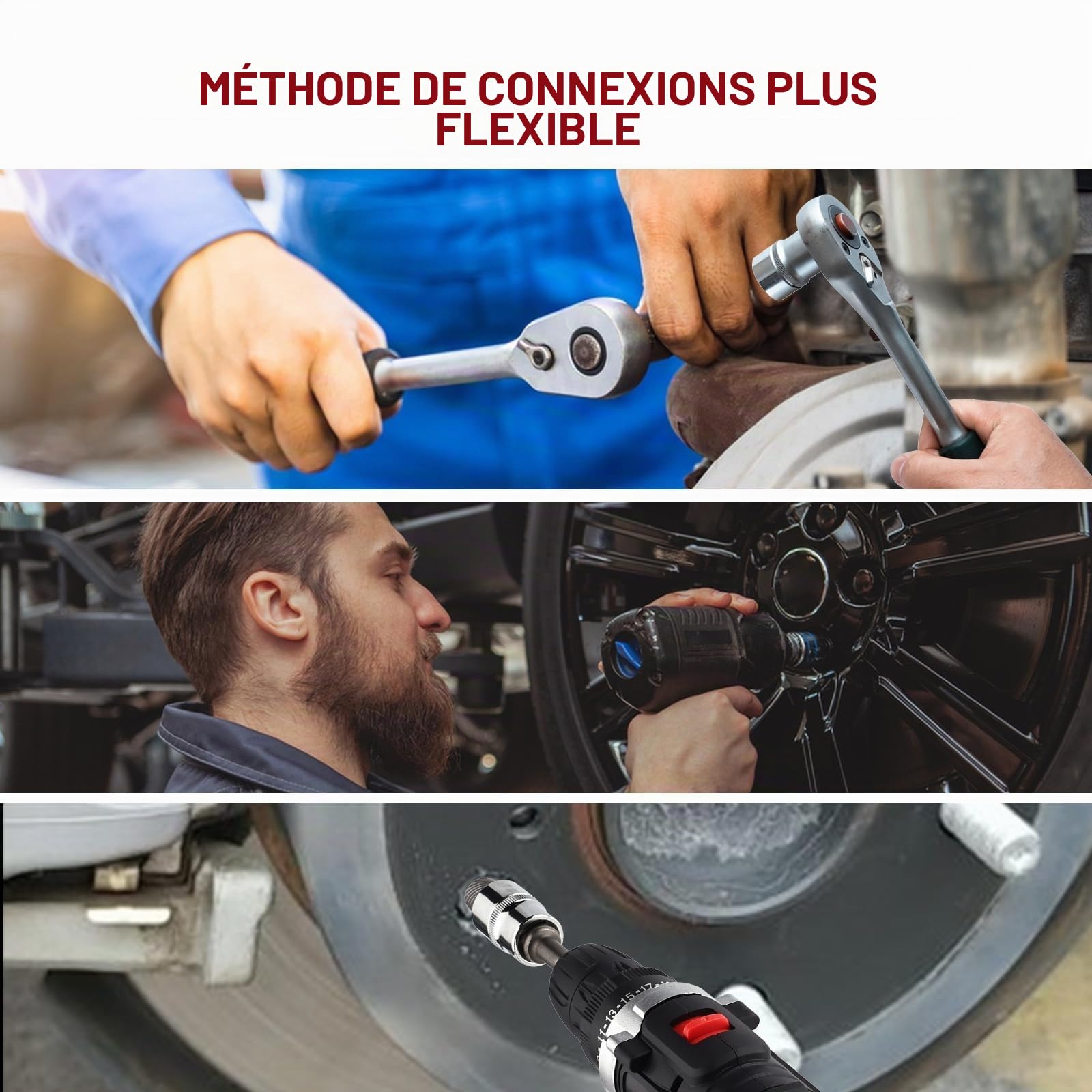 25 Pièces Extracteur de Vis Casse Set, Extracteur de Boulon Endommagées, Extracteur de Goujon, Tourne a Gauche Extracteur, pour Enlever Facilement Les Boulons Cassés et Les Vis Rouillées