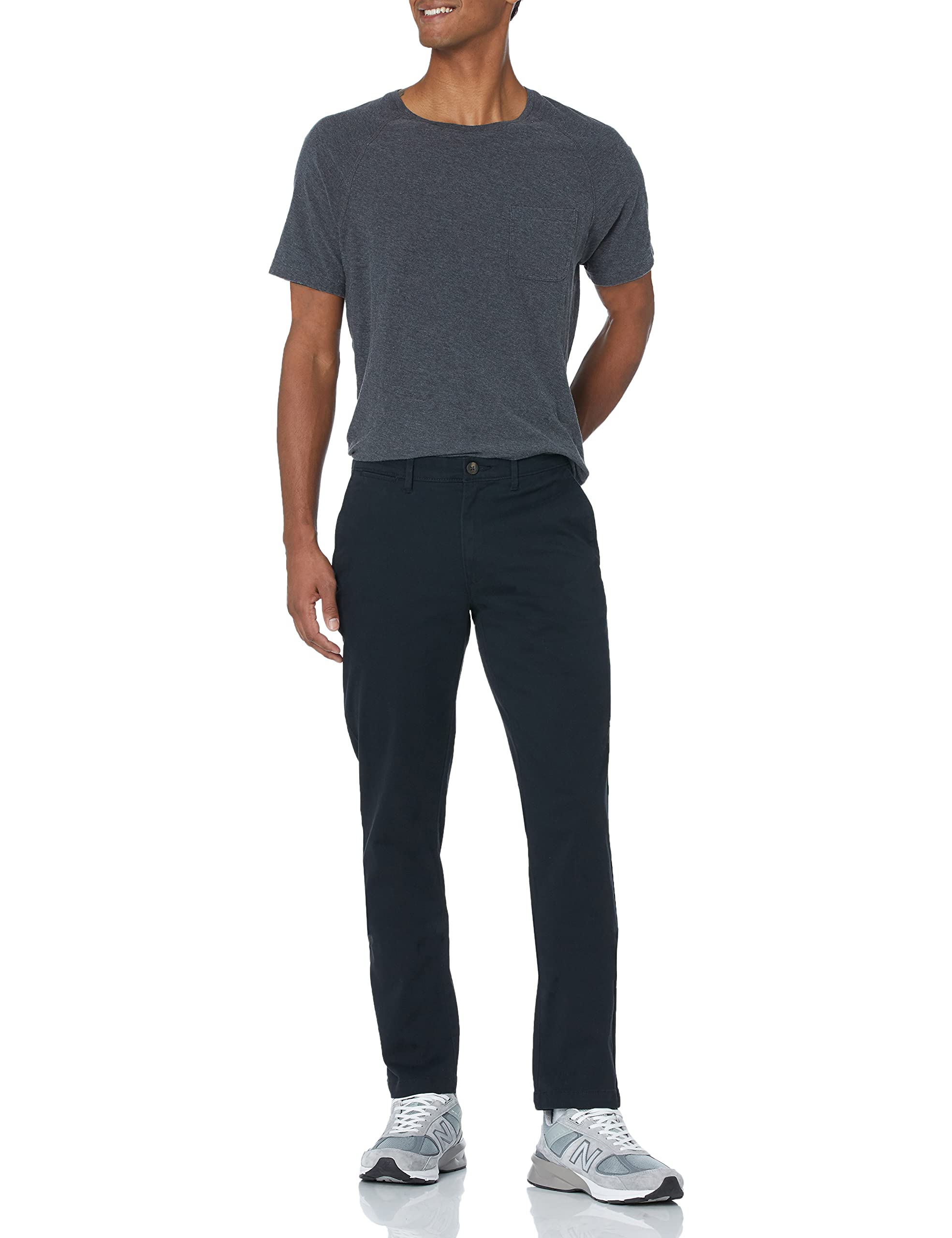 Amazon Essentials Skinny-Fit Casual Stretch Chino Trouser Uomo
