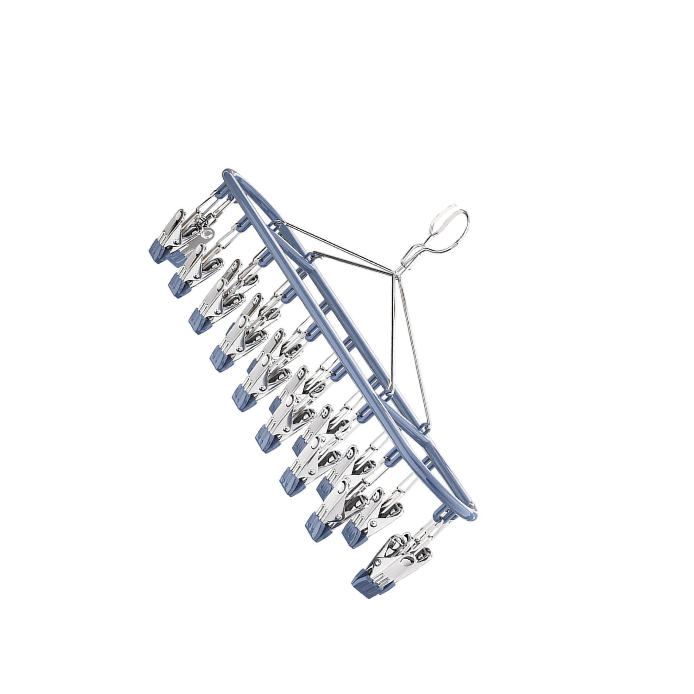 YIXANNX Premium Stainless Steel Laundry Hanger Efficiently Drying Pants Skirts Diapers Towels Items Sock Drying Rack Is Made Of Premium Stainless Steel