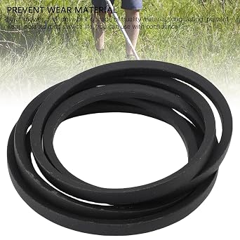 Lawnmower Deck Drive Belt Professional Replacement Parts, Heavy Duty Flexible Rubber Drive Belt, Stable Power Transmission Belt, Compatible with Most lawnmowers.