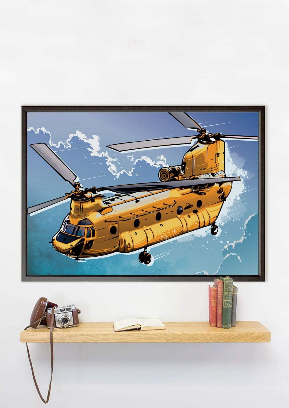 Airplane Boeing Wall Poster Home Wall Art Huge Poster Vintage Art
