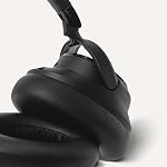 Amazon Basics Hybrid Active Noise Cancelling Headphones, 35 Hours Playtime with ANC on and 45 Hours with ANC Off, Wireless, Over Ear Comfortable Fit, Bluetooth, One Size, Black