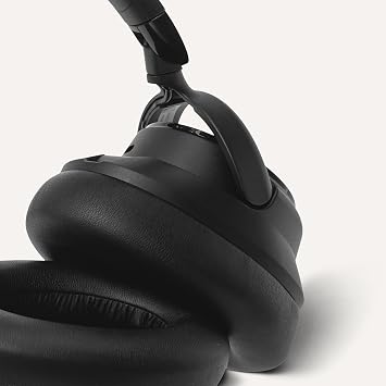 Amazon Basics Hybrid Active Noise Cancelling Headphones, Wireless Bluetooth 5.3, 35 Hours Battery Life with ANC On, 45 Hours with ANC Off, Over Ear Comfortable Fit with Soft Ear Cushions, Black