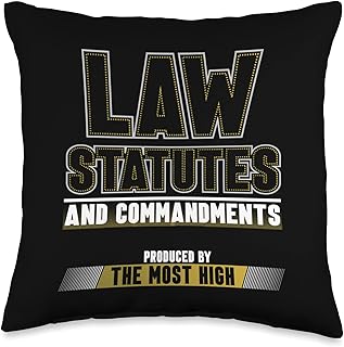 Hebrew Israelite Clothing for Women Law Statutes Commandment Throw Pillow