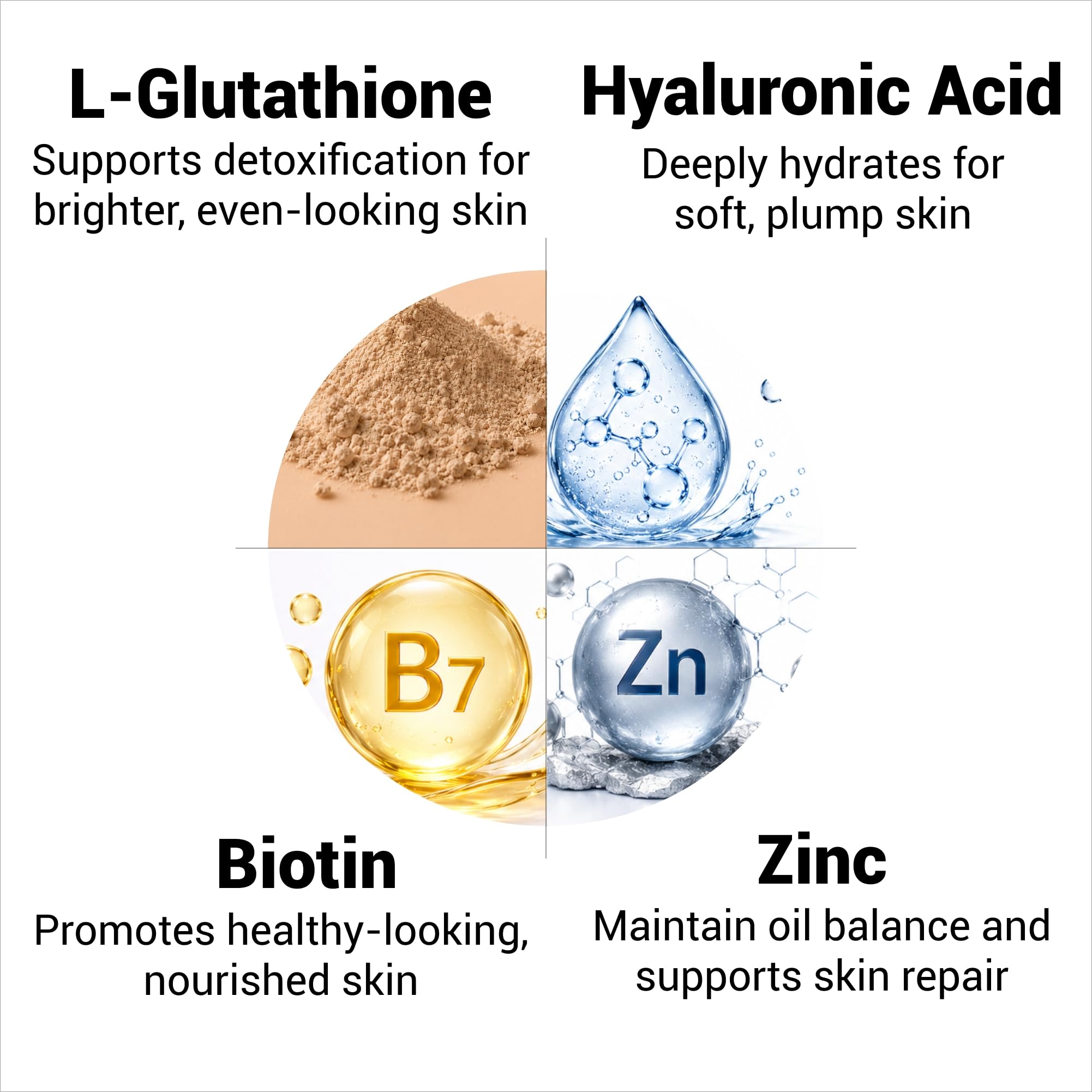 glutathione hyaluronic acid benefits Buy NutraStore Skin Glow | L Effervescent Tablets Pack of 2 | With Vitamin C, Acid, Biotin, Astaxanthin & Zinc Biotane Japanese L-Glutathione 500mg Combos for you:Pack of 3 | ₹1499 Brands_Codeage