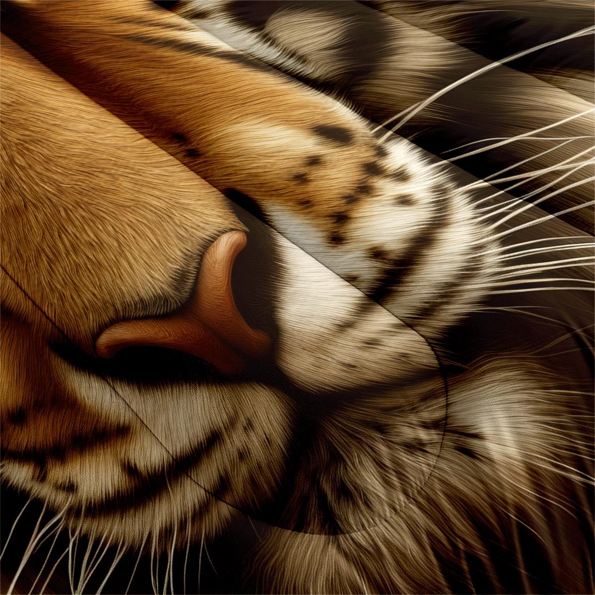 Queen Size Comforter Set Tiger Print Comforter Set Multiple Colors Available