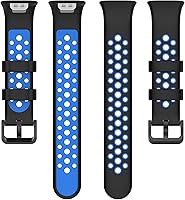 Vista 6 de Chofit Correa deportiva compatible con Xiaomi mi Band 7 Pro Band Pulsera de silicona transpirable Agujeros de aire Correa de repuesto para Xiaomi