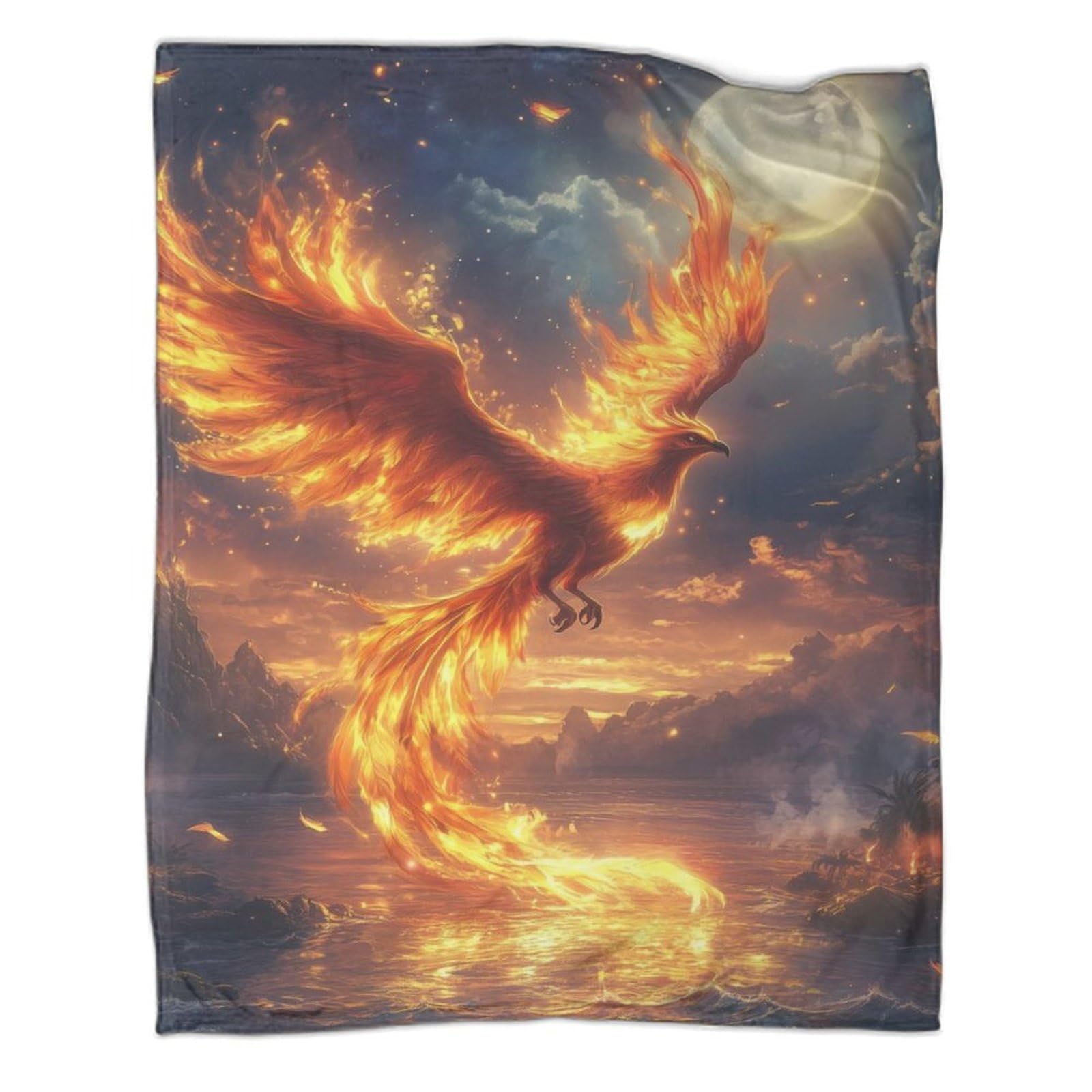 Couverture de voyage douce et chaude Phoenix pour vos soirées canapé
