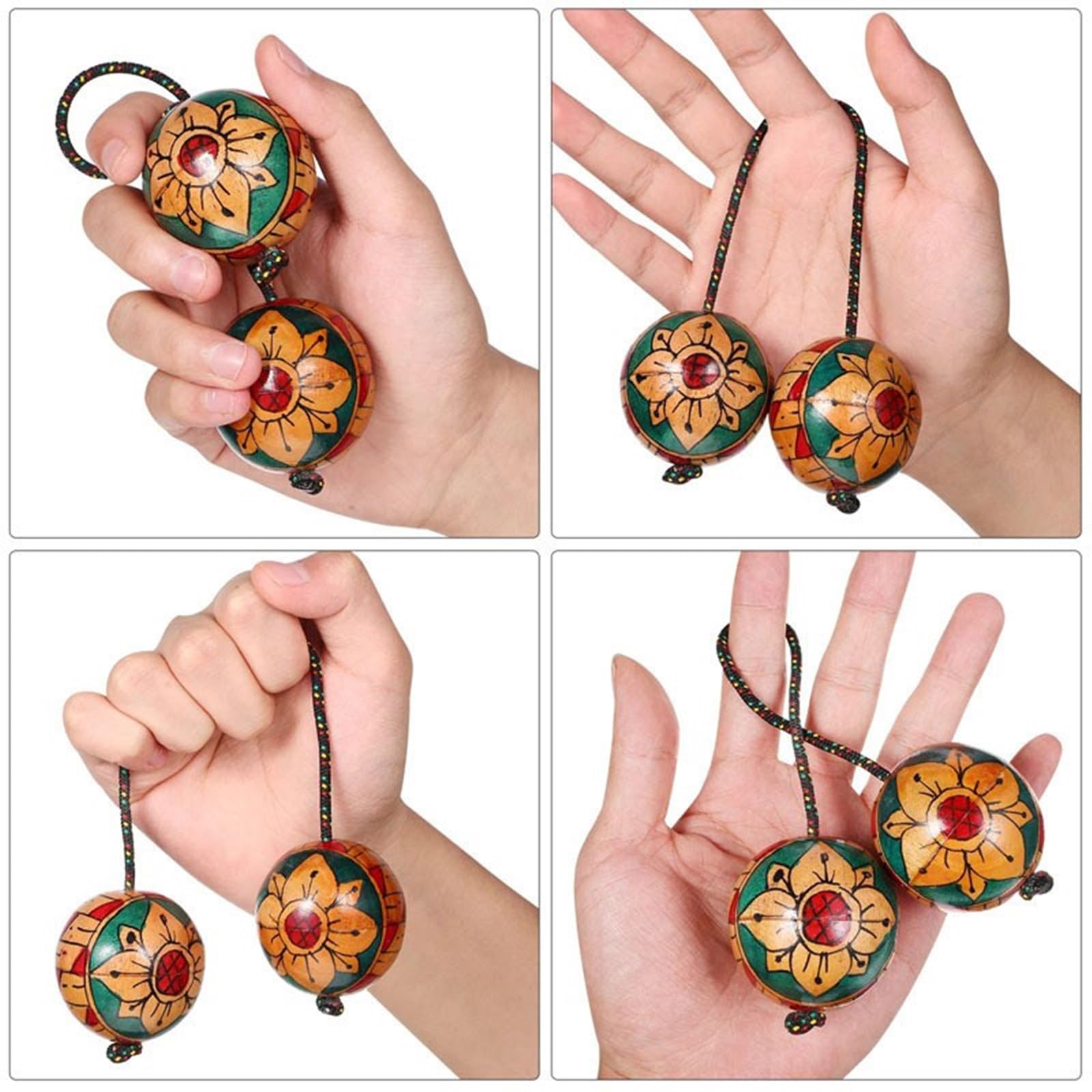 Aslatua africano de madera con forma de balón de arena, instrumento de ritmo, percusión, para estudiantes, adultos, principiantes, para estudiantes y adultos