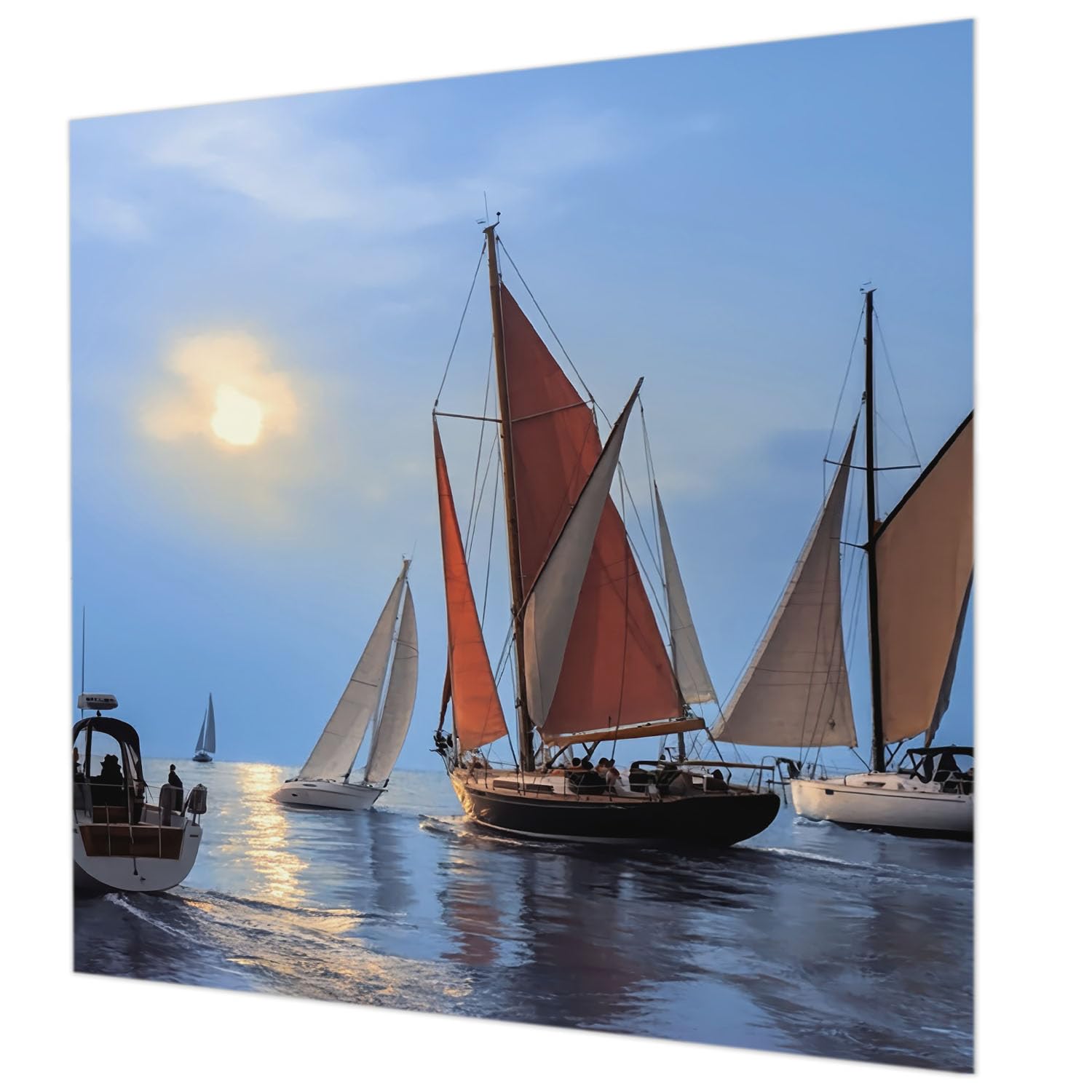Papier peint intissé haute qualité aventure en voilier 250x250