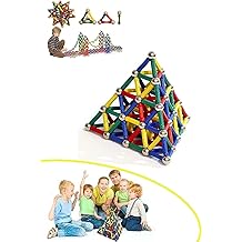 Chermik 111 Piece Magnetic Magnet Build Gray Balance Joysticks Educational Toy