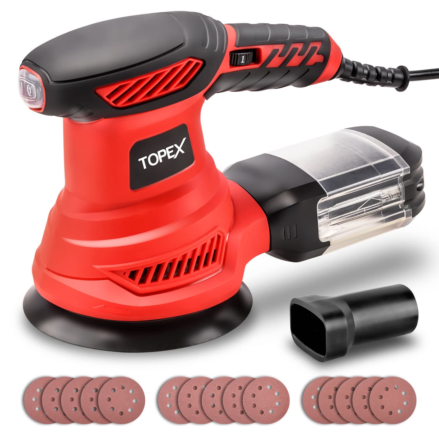 TOPEX 300W Random Orbital Sander Tool 