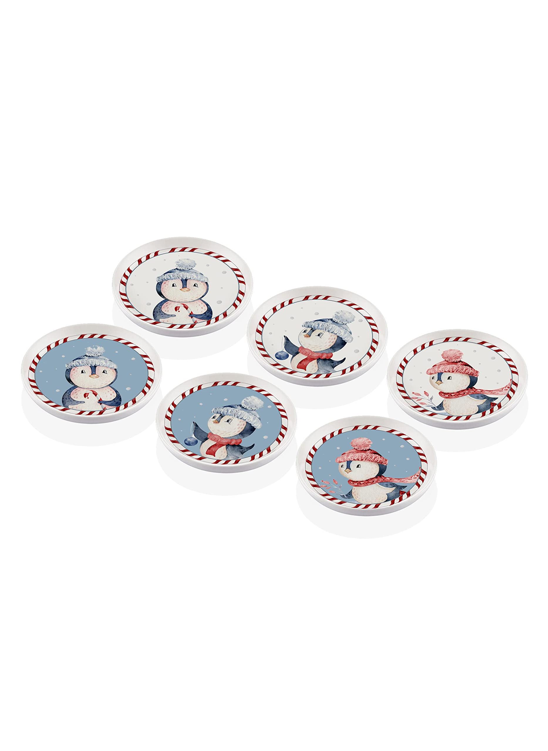 The Mia Penguin Çerezlik 6 Parça 10 cm
