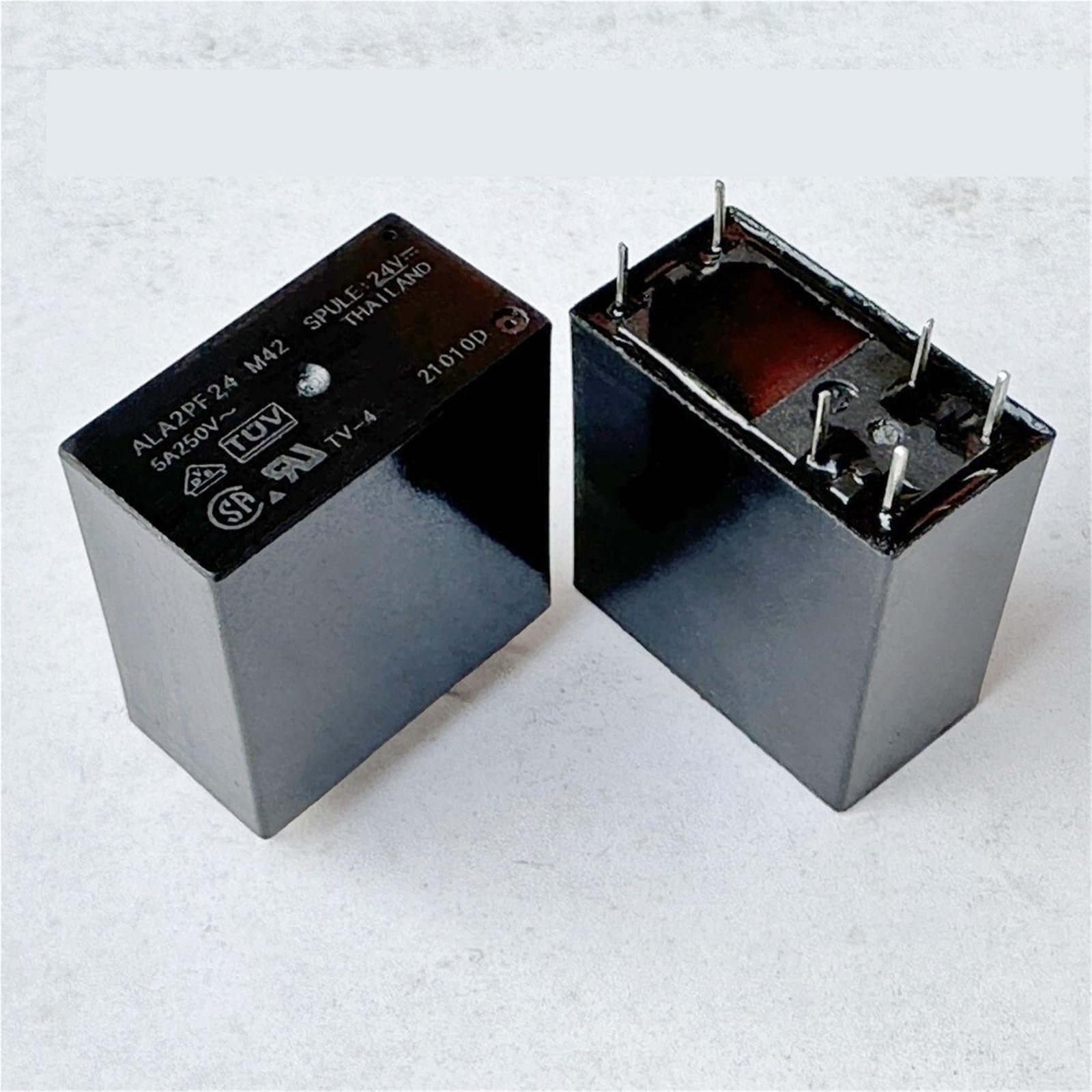Relais ALA2PF24 M42 24V 6 broches pour circuit imprimé - 4