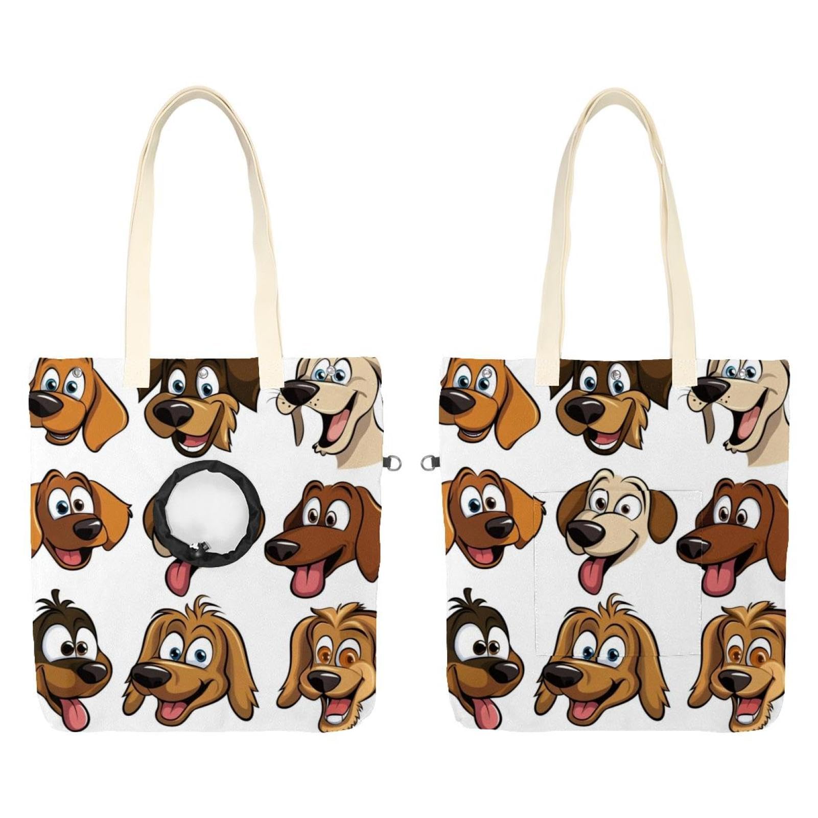 Sac fourre-tout portable pour petits animaux sorties urbaines en plein air