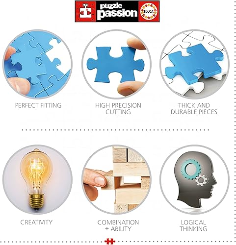 Miniatura 5 de Educa - Patrimonio de la Humanidad - Foro Romano | Rompecabezas de 2000 piezas - Pegamento para rompecabezas incluido - La imagen completa mide