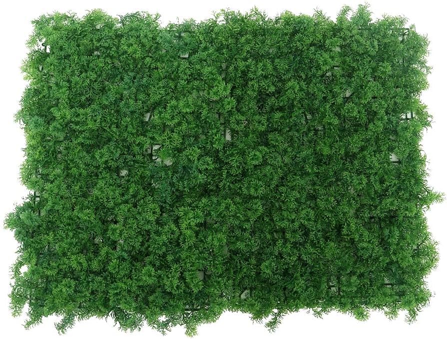 Yatai DecorArtificial Faux Hedges Panels Artificial Wall Plants Moss Grass Wholesale Plastic Turf Wall Grass For Home Indoor Outdoor Garden Vila Wall Decoration Artificial Boxwood Panels (2)