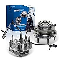 Vista 35 de Detroit Axle - Kit de cubo de rodamiento de rueda delantera FWD 2 piezas para Hyundai 2012-2017 Accent, cojinete de rueda de montaje de cubo