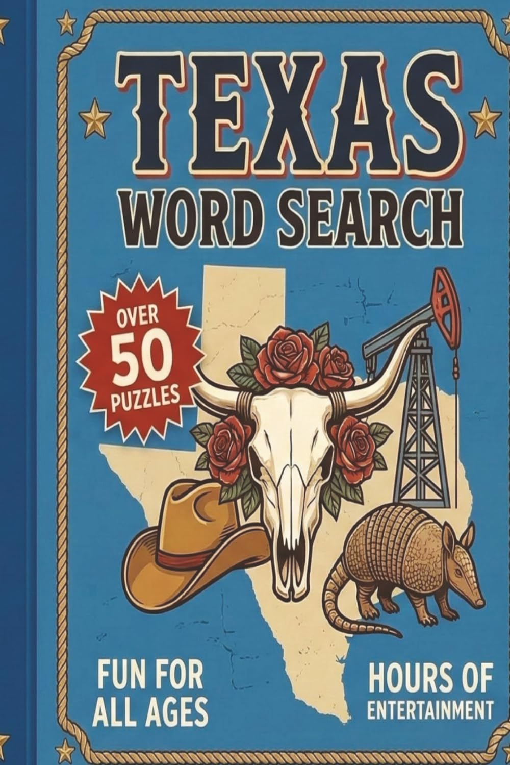 Texas Word Search: Discover the People, Places, and Pride of the Lone Star State (State Word Search Books)