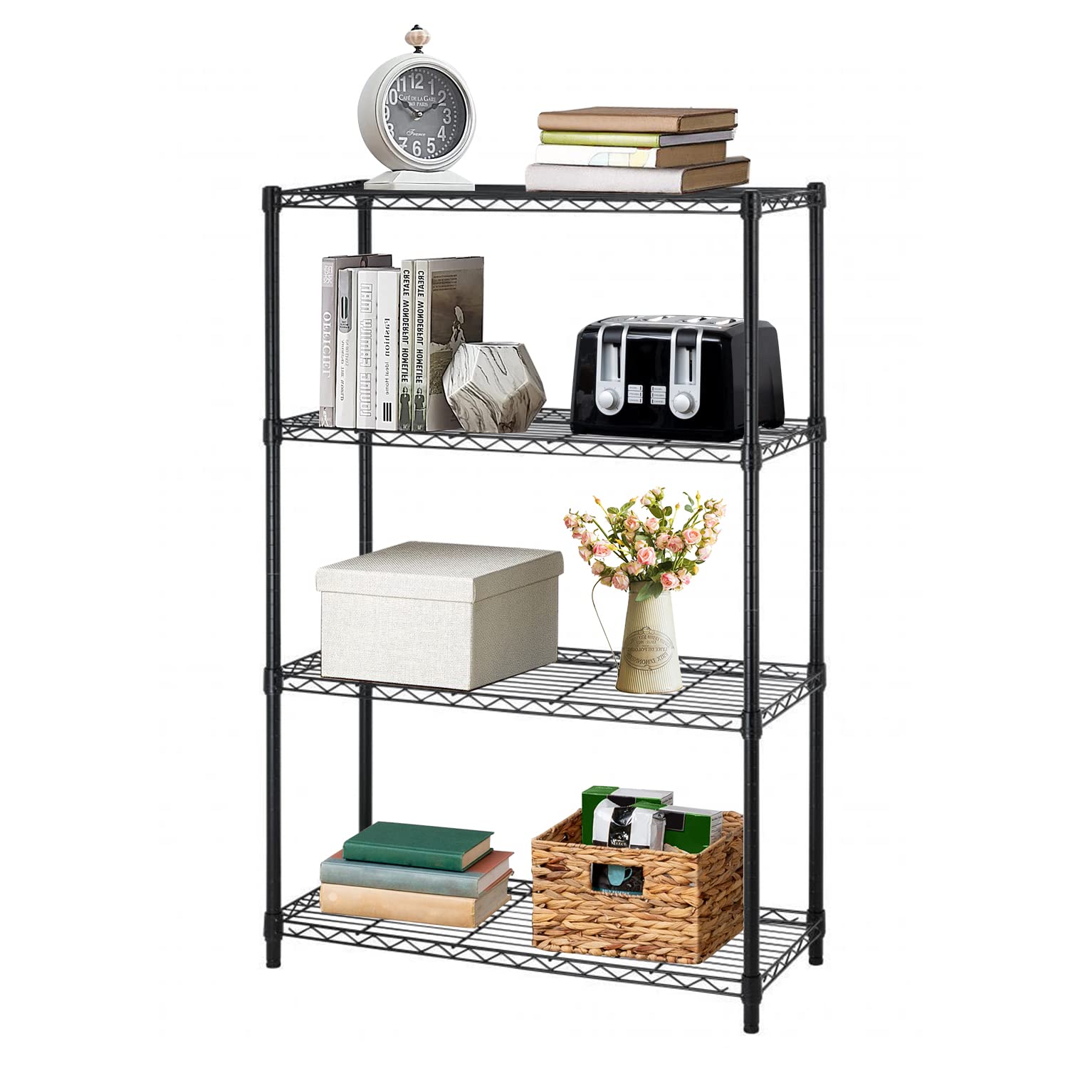 Adjustable NSFCertified Metal Shelf Wire Shelving Unit Storage for