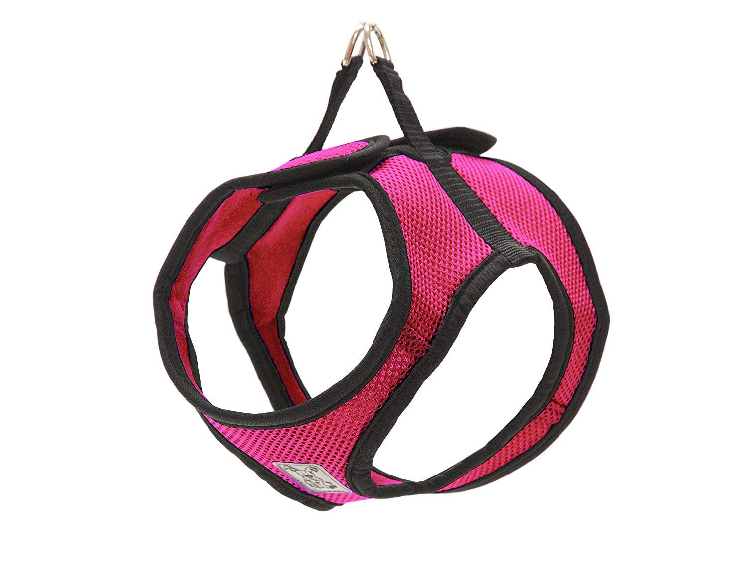 RC Pet Products Step in Cirque Soft Walking Dog Harness, XX-Small, Raspberry — image 1