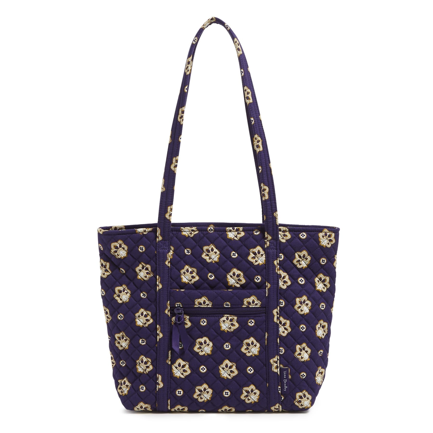 Vera Bradley Premium Cotton Small Vera Tote Bag