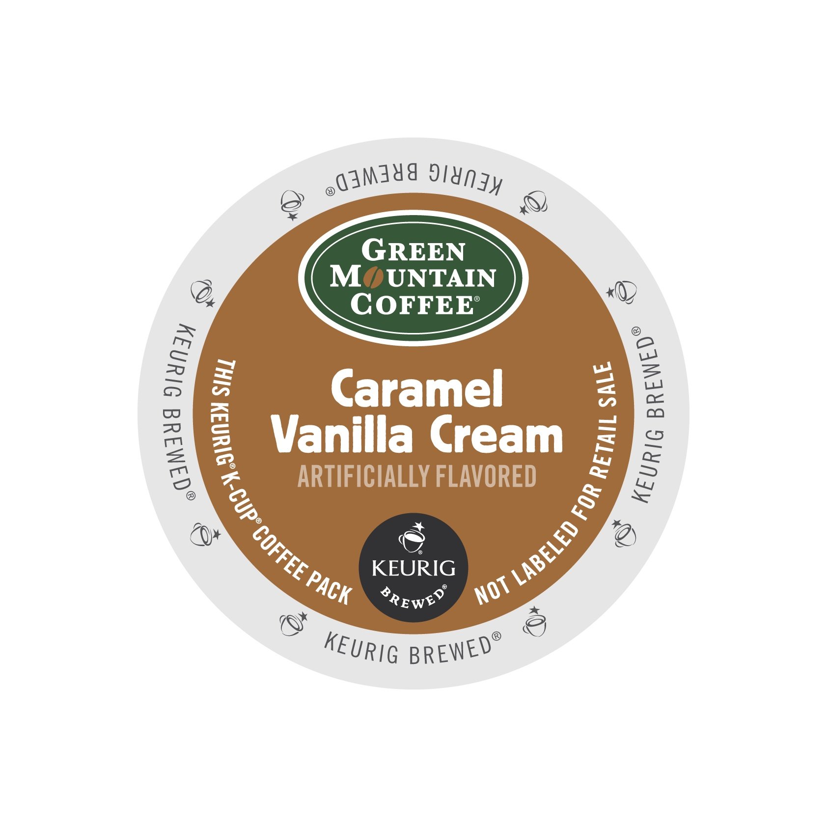 green mountain coffee caramel vanilla cream coffee k-cups (best by 30/jun/2026)