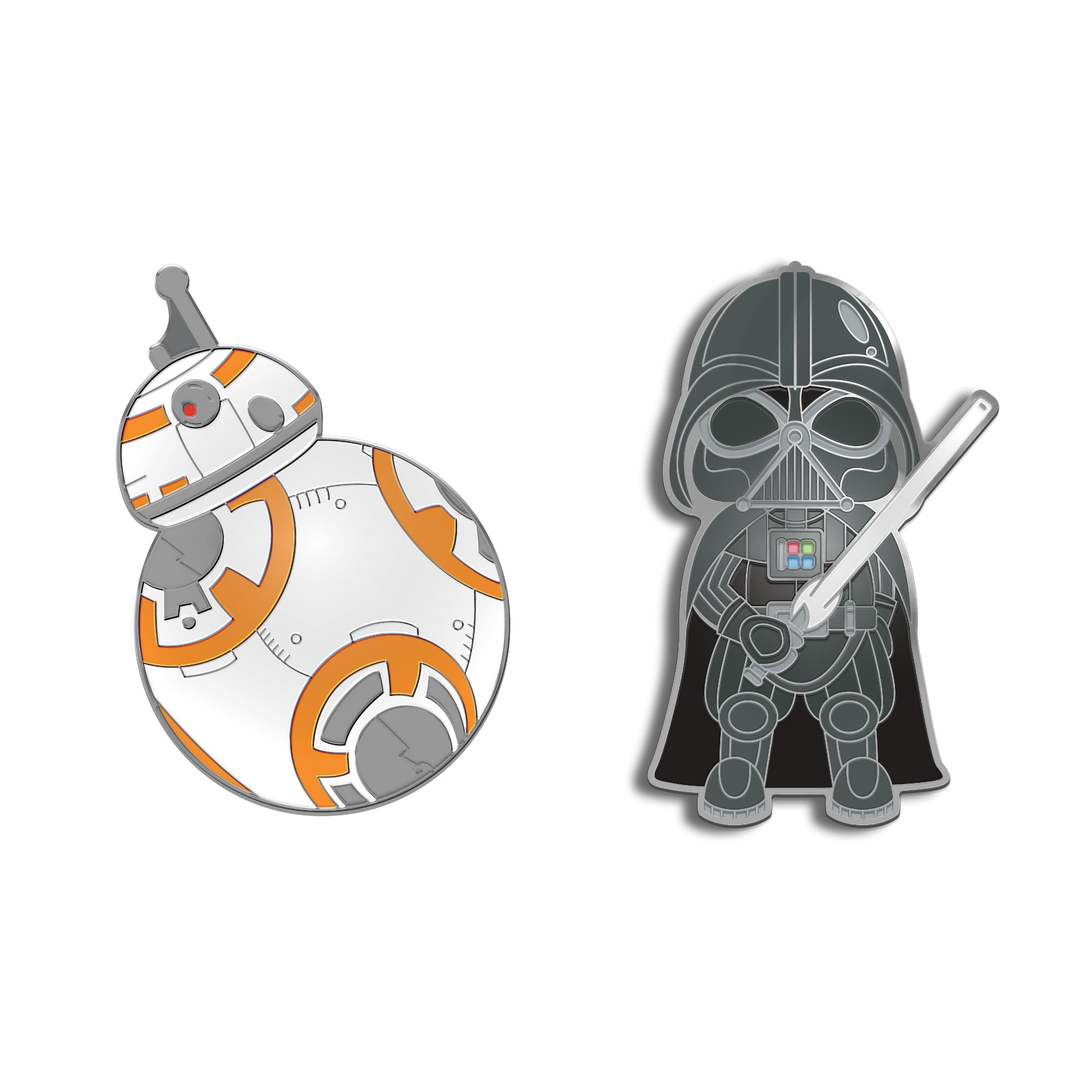 Golf Ball Marker Gift Set - Mini - BB-8 & Darth Vader