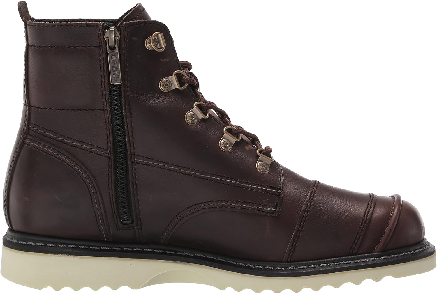 Miniatura 6 de HARLEY-DAVIDSON FOOTWEAR Botas de motocicleta Hagerman para hombre, Fossil Brown