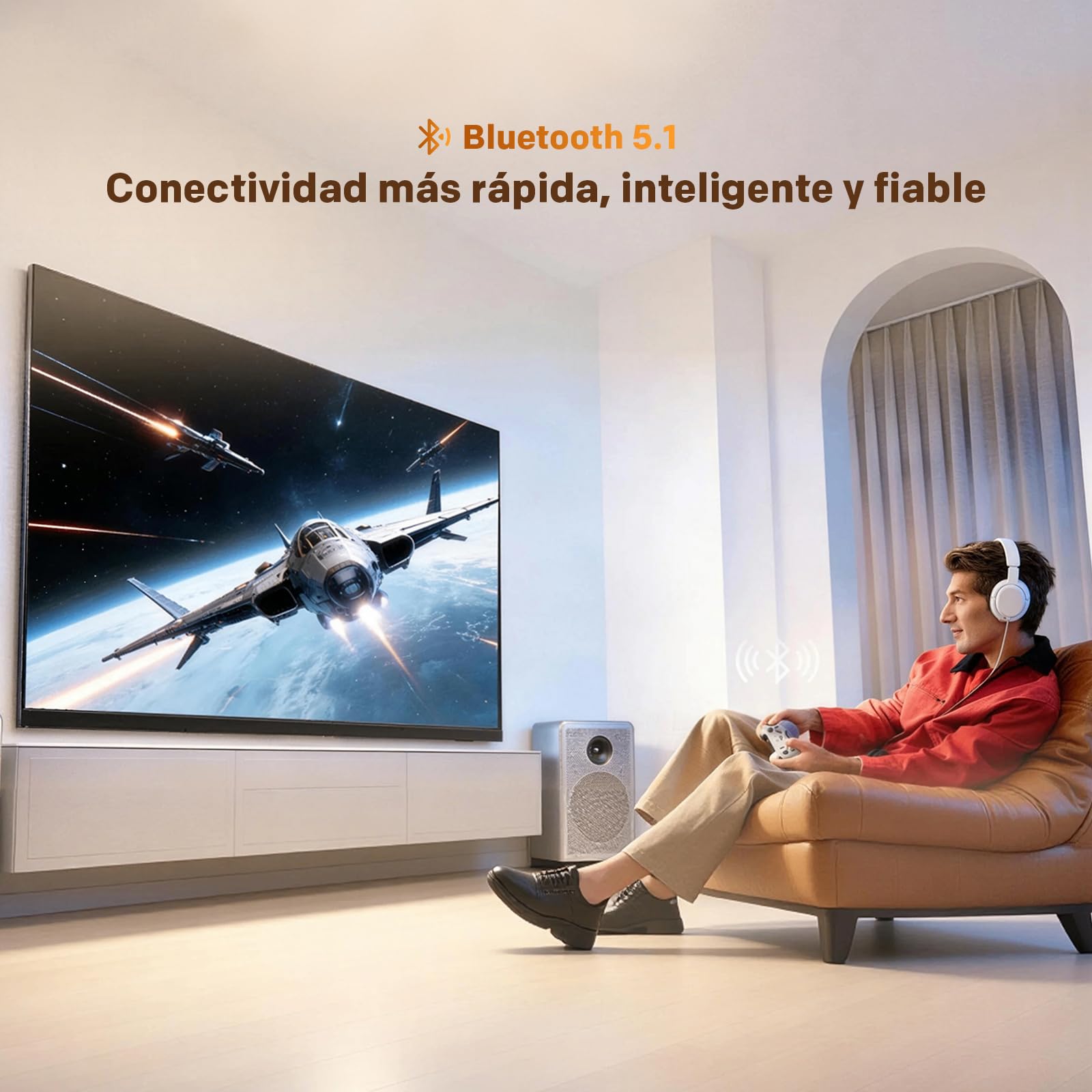 coocaa Smart TV 32 Pulgadas QLED 32CTQH38Z, 1.5GB RAM, Modelo 2026, Televisor HD Ready con Netflix, Prime Video, Youtube, Disney+, Dolby Audio, HDR10, Triple Tuner (DVB-T2/C/S2), HDMI 2.1, Bluetooth