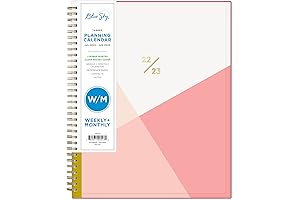 Blue Sky 2022 2023 Planner, Cali Pink