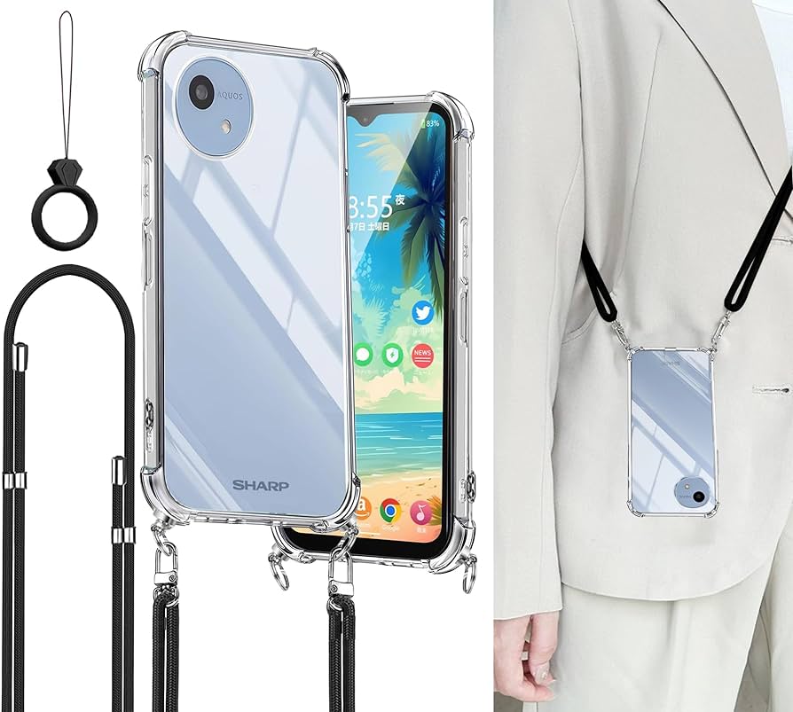 AQUOS wish 4 本体とカバー2個付き 楽天市場】対応 Aquos wish 4 ケース Aquos wish4 クリア ケース