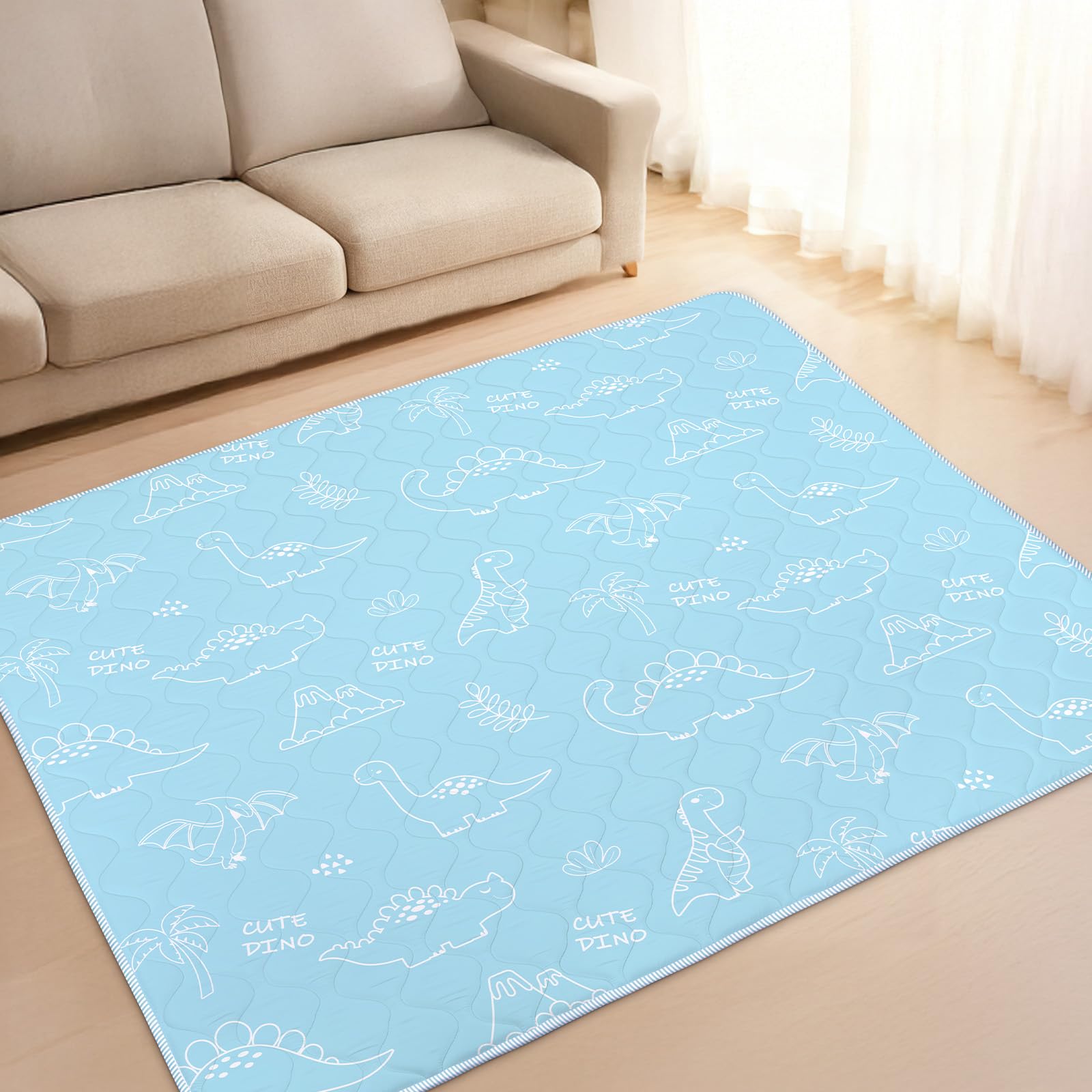 alldomess Baby Play Mat for Floor,180x150cm Large Playmat, Soft and Safe Foam Floor Mat Washable Foldable for Boys & Girls
