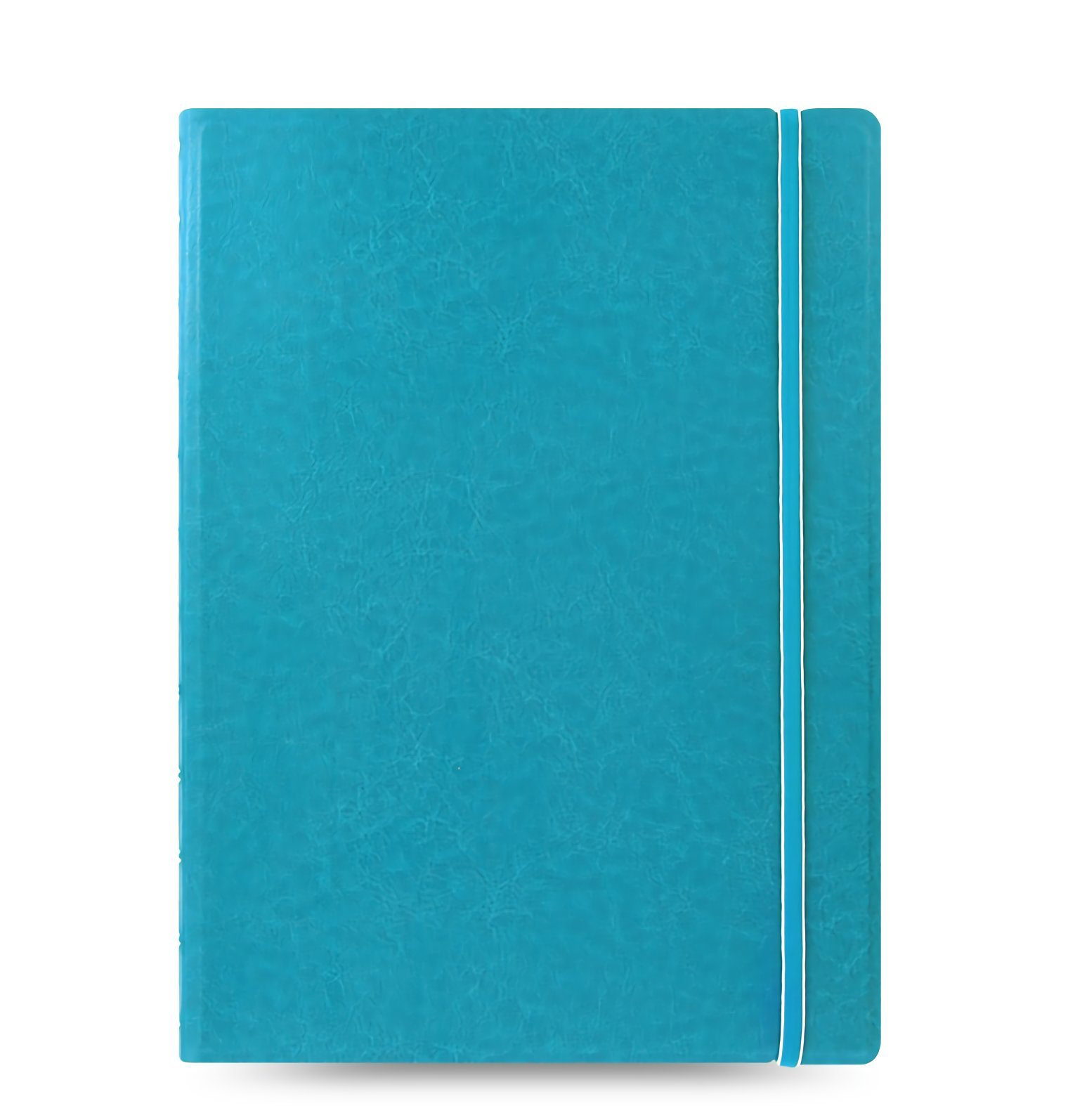 Filofax Carnet De Notes A4 Aquamarine – Reliure Spirale, Feuilles Repositionnables & Élastique
