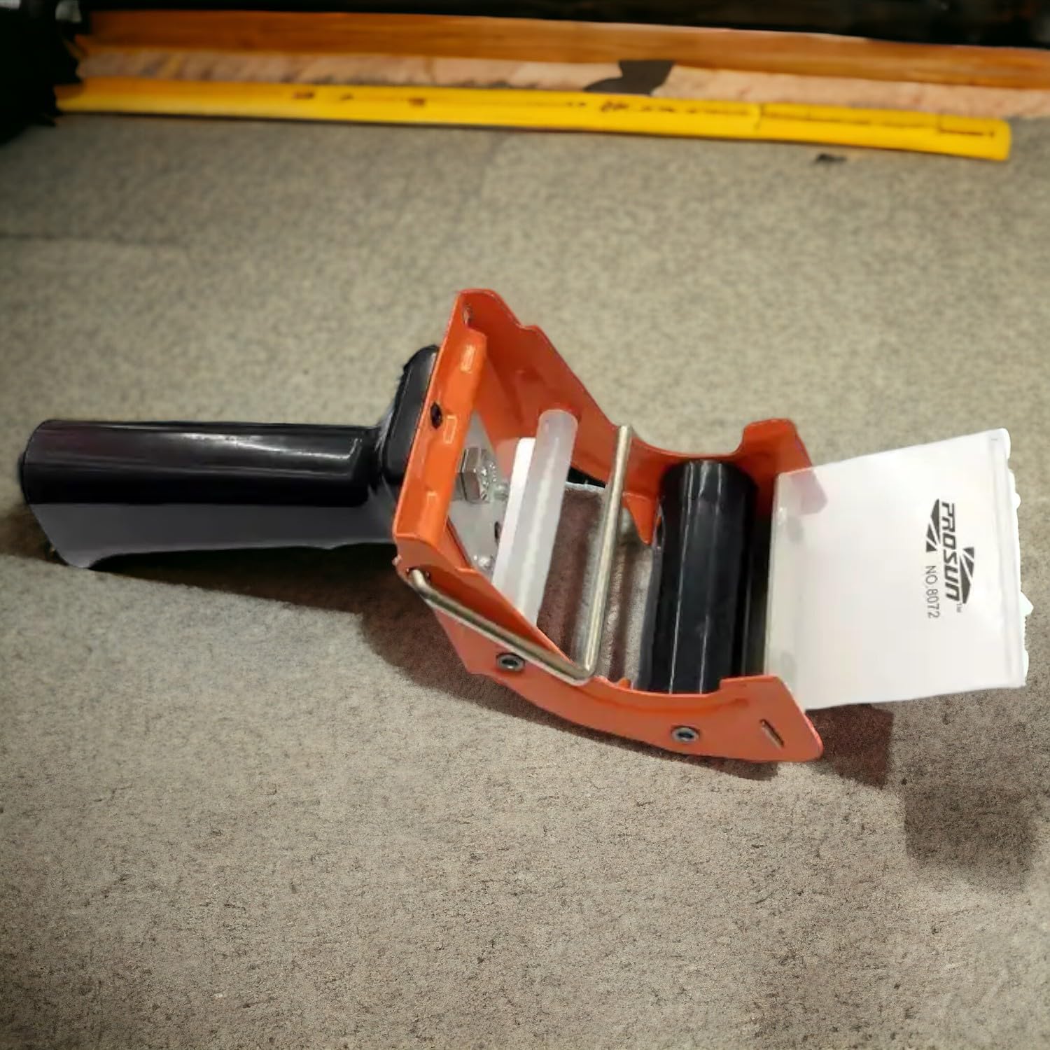 Precintadora Cinta Embalar Naranja - Precintadora Profesional Cinta Embalaje - Dispensadora de Cinta de Embalar - Dispensador de Cinta de Embalaje Naranja - Precintadora de Alta Calidad