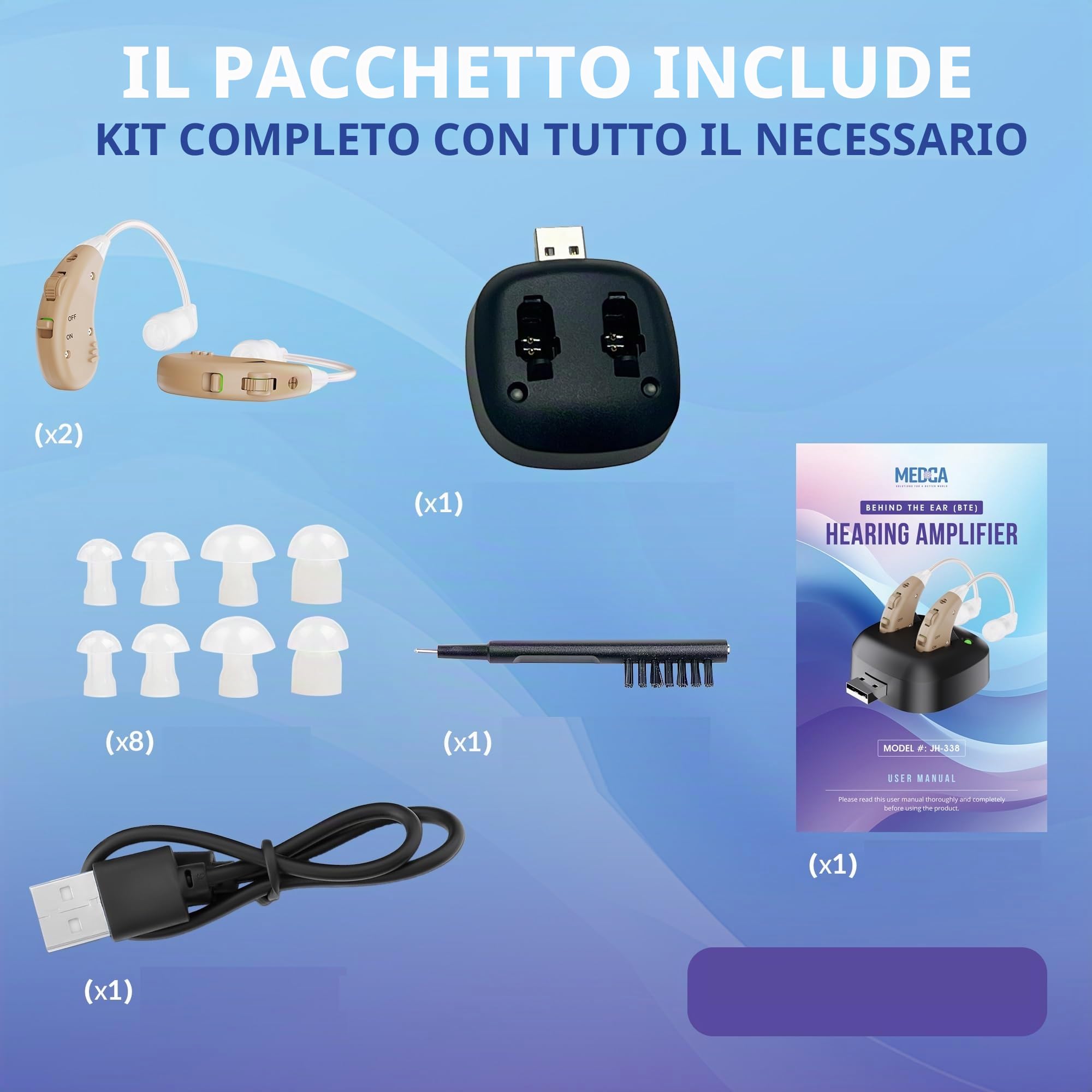 MEDca Premium Active Modello "ZDB-100" per sport e attività all'aperto, (pelle)