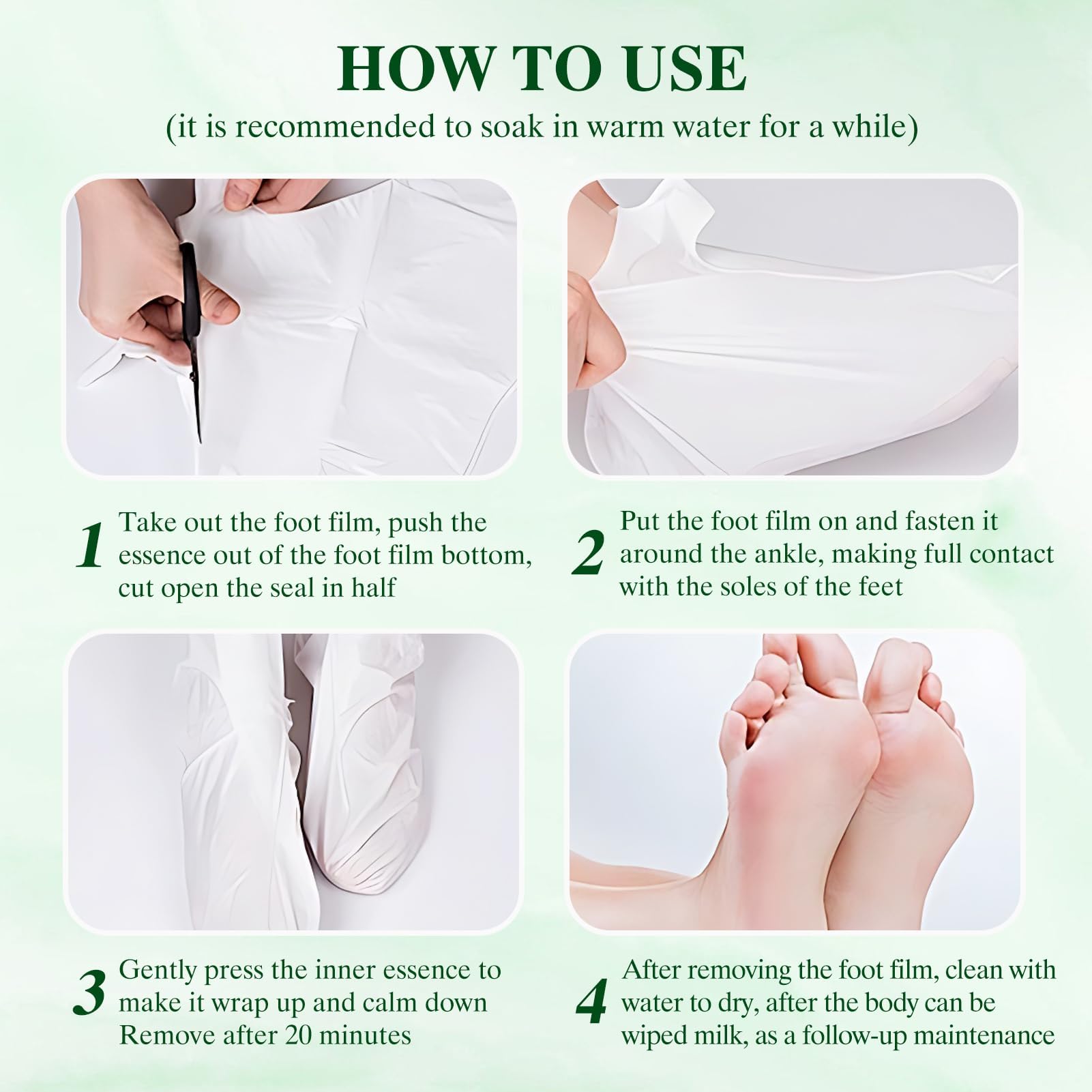 6 paia Maschera Esfoliante Piedi,Peeling Piedi,Idratante,Secchi e Screpolati,con Kit Pedicure per Uomo e Donna,Aloe Vera